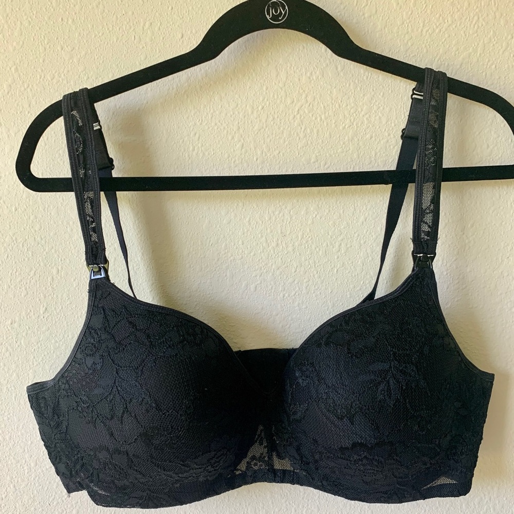 46C Motherhood Maternity Black Bra
